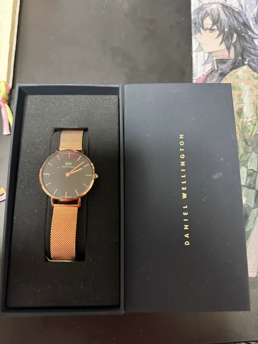 DW Daniel Wellington ダニエルウェリントン ローズゴールド メッシュ レディース時計 36 mm フルセット