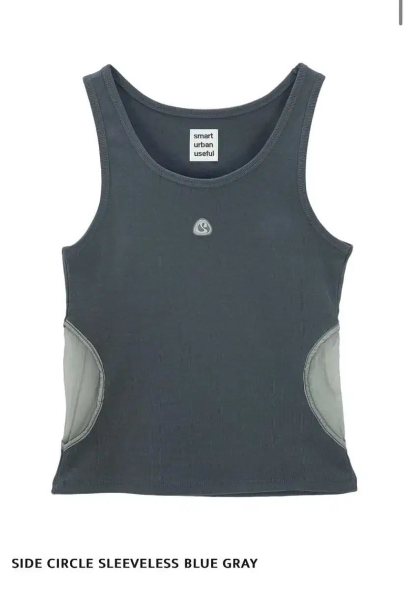 smarturbanuseful サークル スリーブレス ブルーグレー コイセイオ