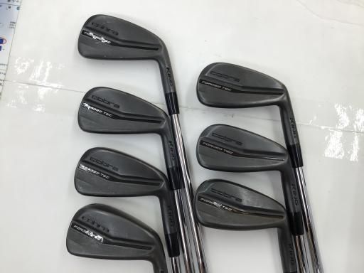 中古】 コブラ KING FORGED TEC(2023) BLACK 8S アイアンセット IR