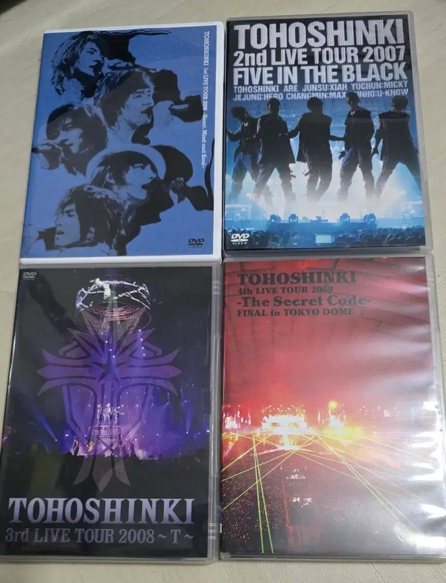 TVXQ（東方神起） 旧東方神起 日本コンサート フルセット - メルカリ