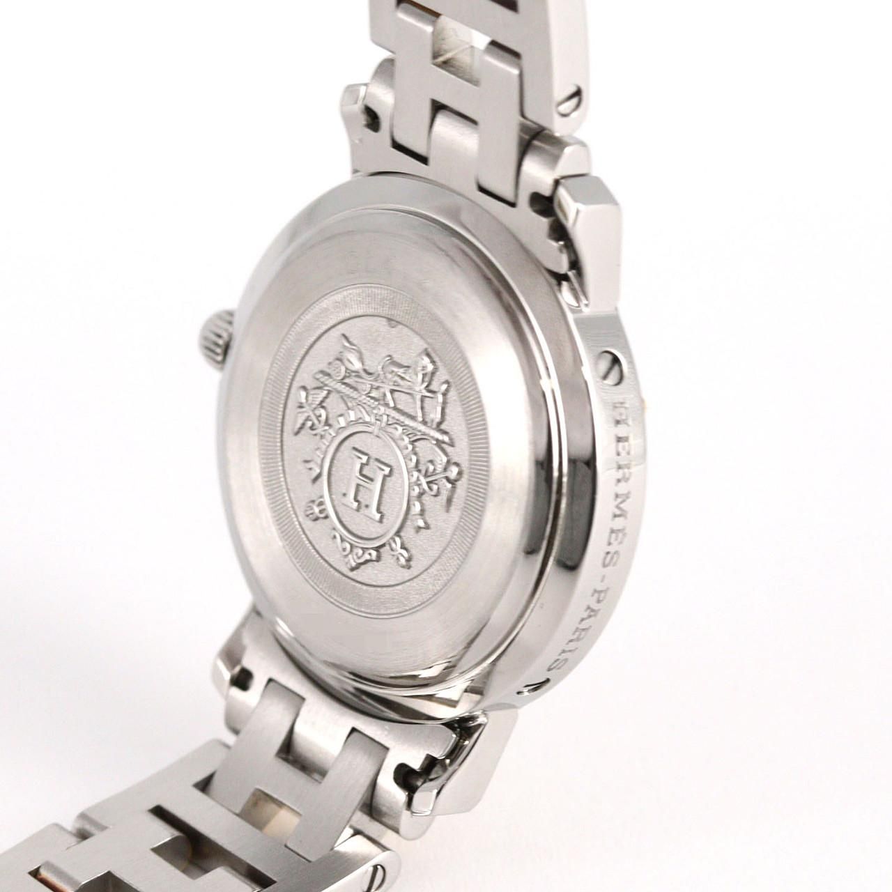 エルメス クリッパーナクレ コンビ CL4.220 SSxGP クォーツ - メルカリ