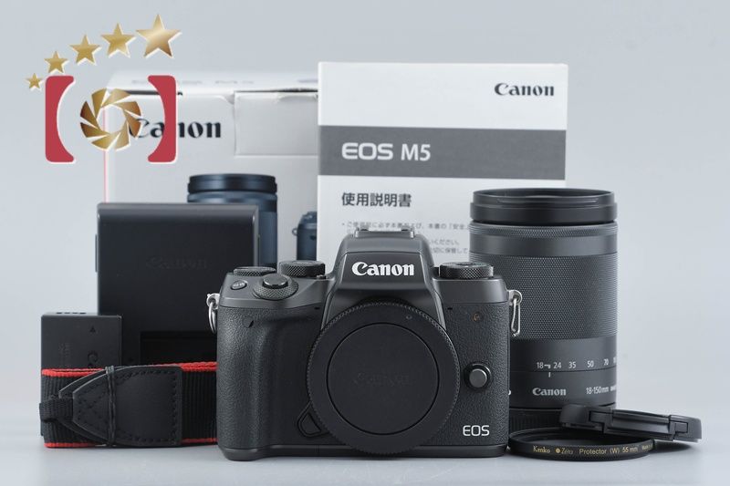 Canon キヤノン EOS M 5 EF 18 150 IS STM レンズキット 元 き ミラーレスカメラ