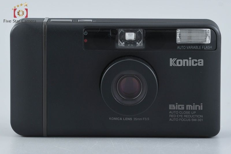 Konica bigmini 301 コンパクト フィルムカメラ KONICA BiGmini BM-301 | ヨアケマエカメラ フィルムカメラ修理・販売