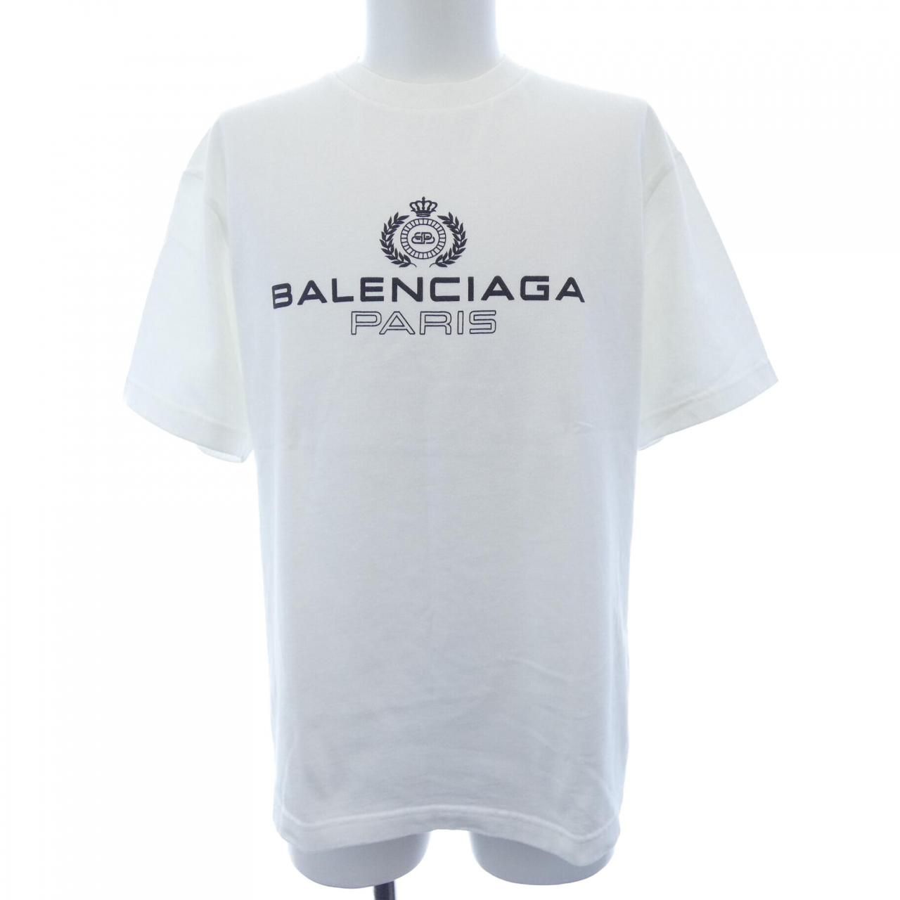 バレンシアガ サイズ:XS  594579 TGV60 BBロゴプリントTシャツ 中古 BS55 バレンシアガ BALENCIAGA 594579 TGV60 Tシャツ - メルカリ
