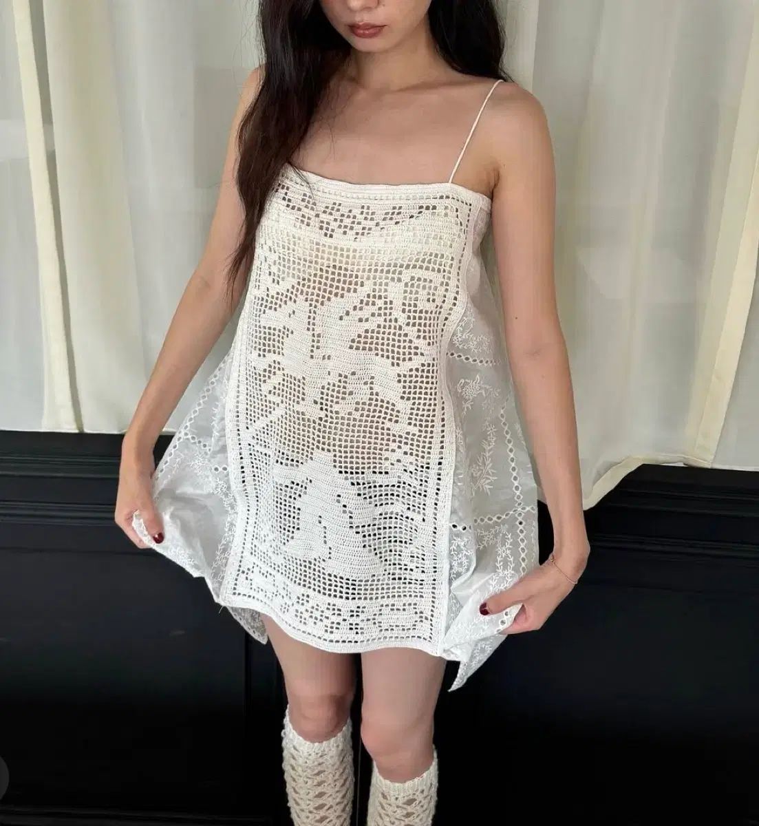 キーン ドレッド クロシェ top dress