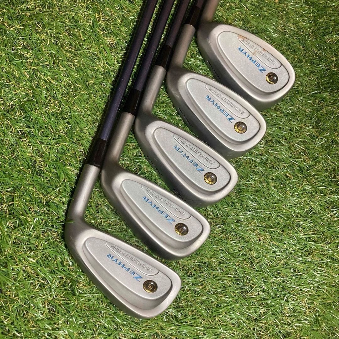 レディース　MIZUNO ZEPHYR 8点クラブセット　ミズノ　ゼファー レディース MIZUNO ZEPHYR 8点ハーフクラブセット ゼファー - メルカリ