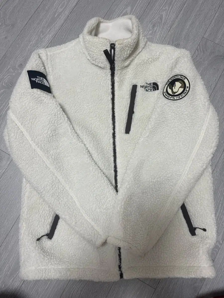 THE NORTH FACE ザノースフェイス ユニセックス フリース ジャケット アイボリー キッズ