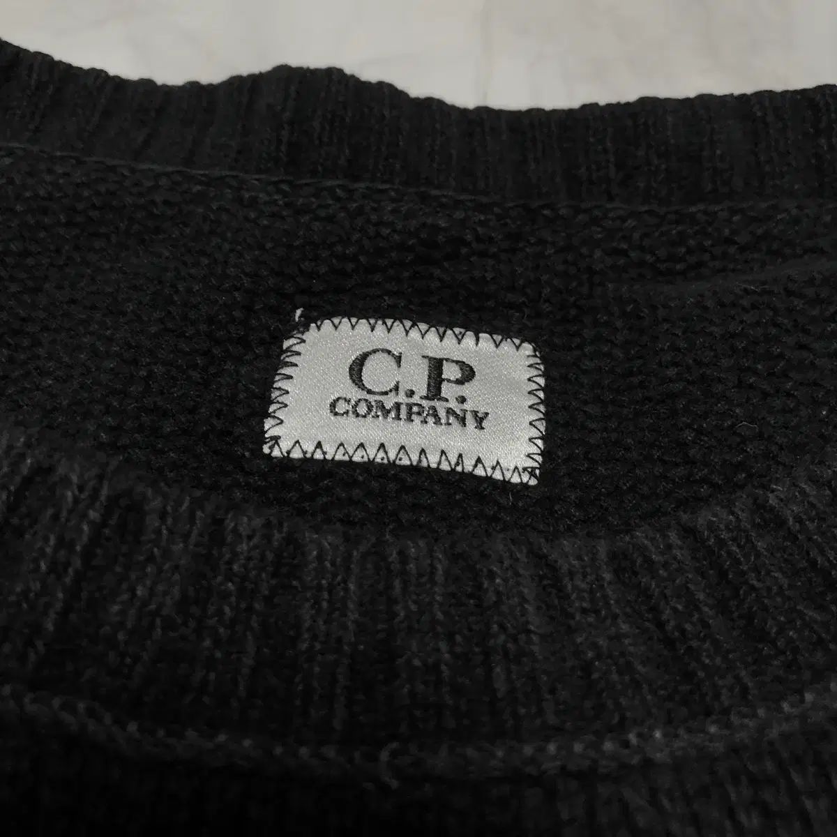 新品 C.P. COMPANY ブラックニット サイズ58 C.P. COMPANY ブラック ニット C.P. Company (シー ピー カンパニー