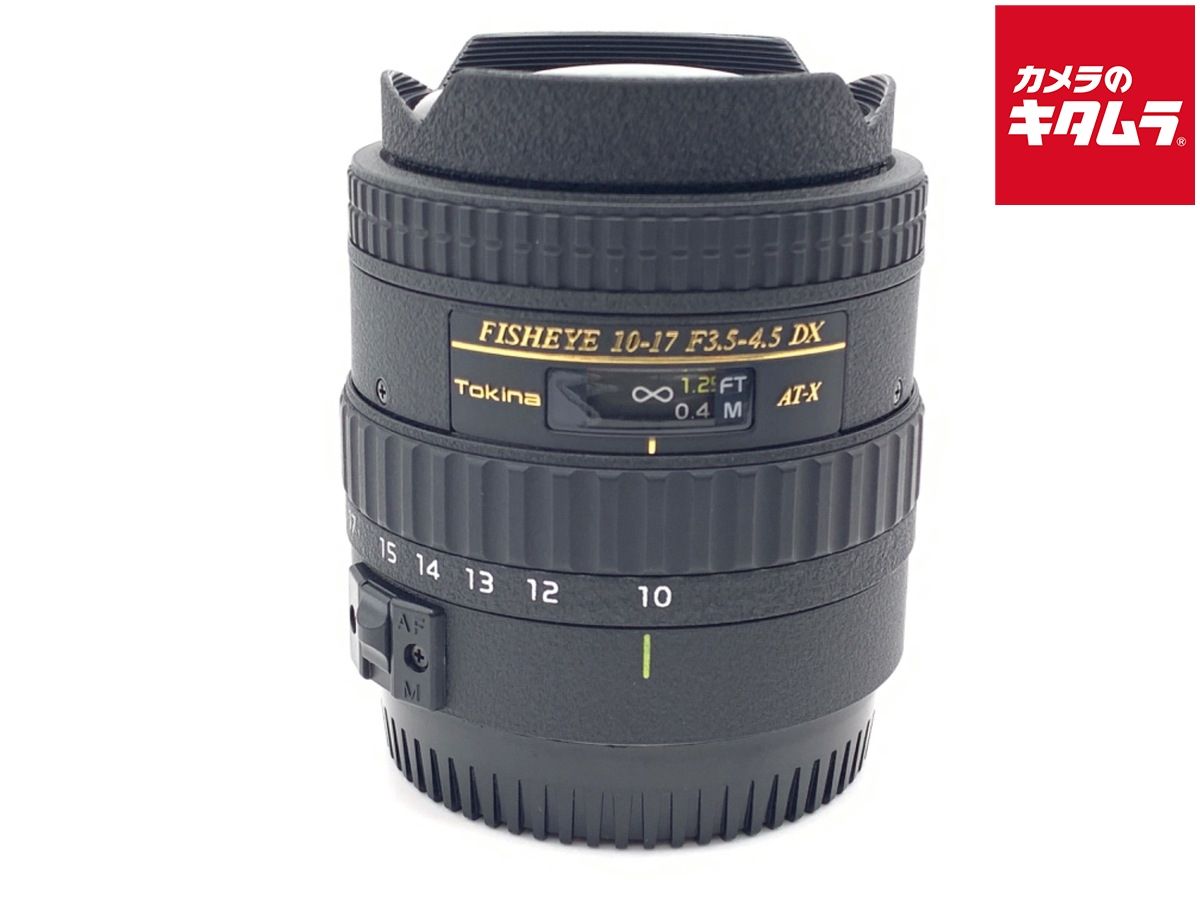 トキナー AT X 107 DX Fish Eye キヤノン用 10 mm 17