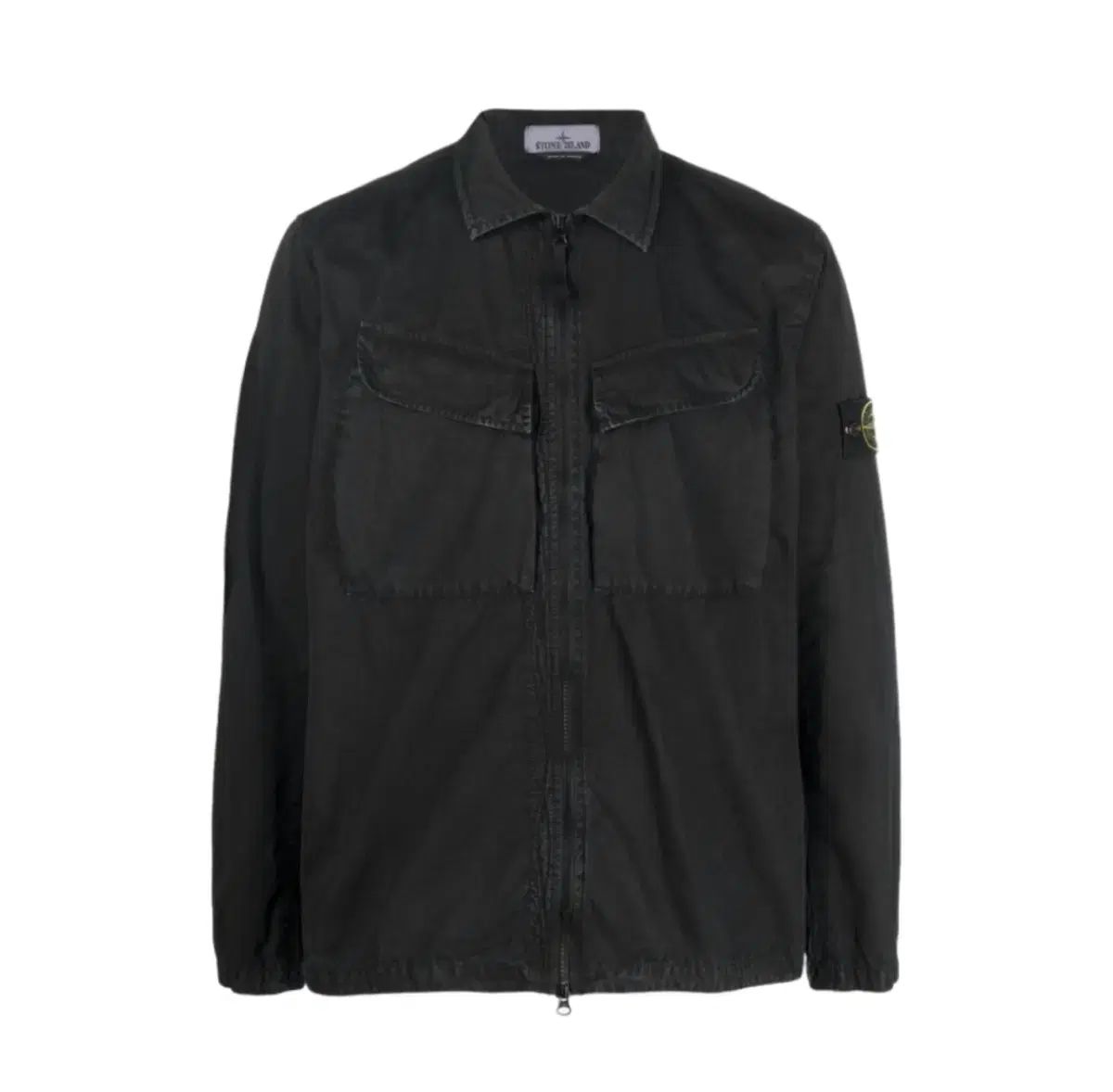 XXL ストーンアイランド ブラッシュド コットン オールドエフェクト オーバーサイズシャツ