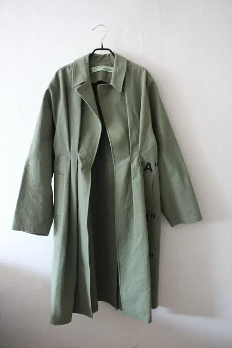 オフホワイト off white コットン ロングコート