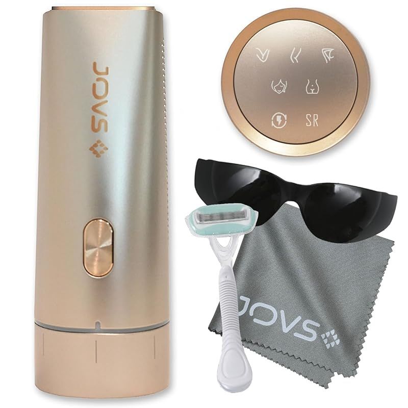 即納：JOVS Dora SRモード搭載 脱毛器 家庭用 光美容器 VIO対応 だつ