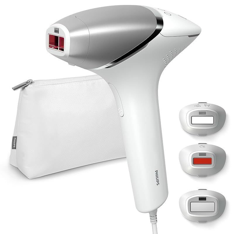 フィリップス 光美容器 ルメア 8000 レディース メンズ VIライン 顔 全身アタッチメント付 BRI 946 70 シルバー 1