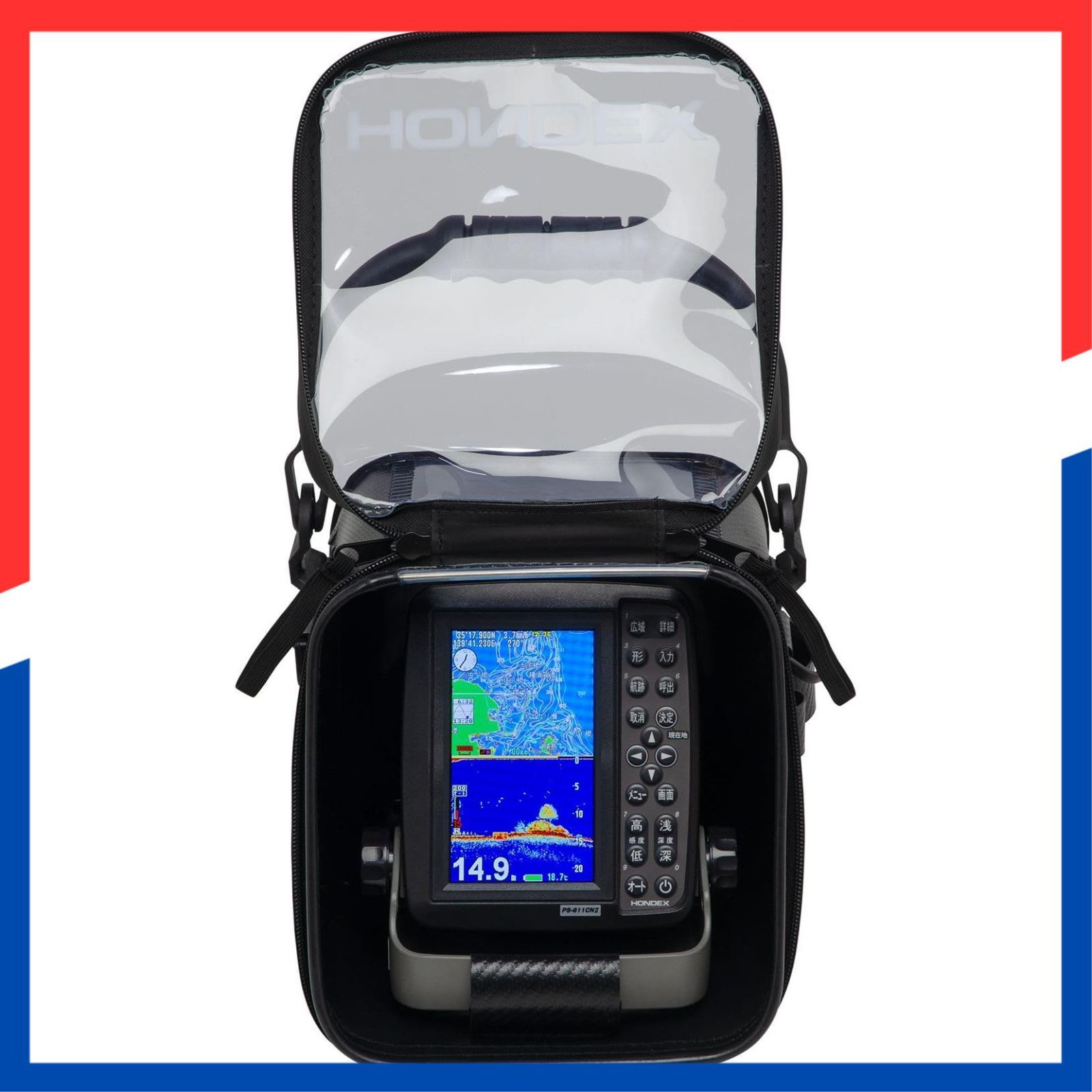 商品 魚探キャリングケース ホンデックス HONDEX GB 03