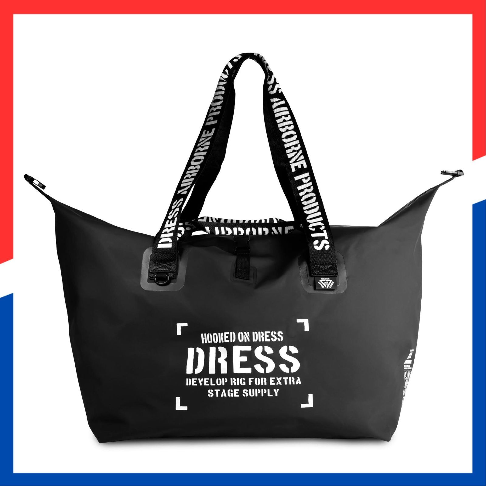 商品 大型収納 防水 撥水 高機能 キャンプ ウェーダー 災害 胴長 防災 アウトドア 釣り 焚き火台 22 L 120 薪バッグ 防水トートバッグ カバン ドレス DRESS ビッグバッグ