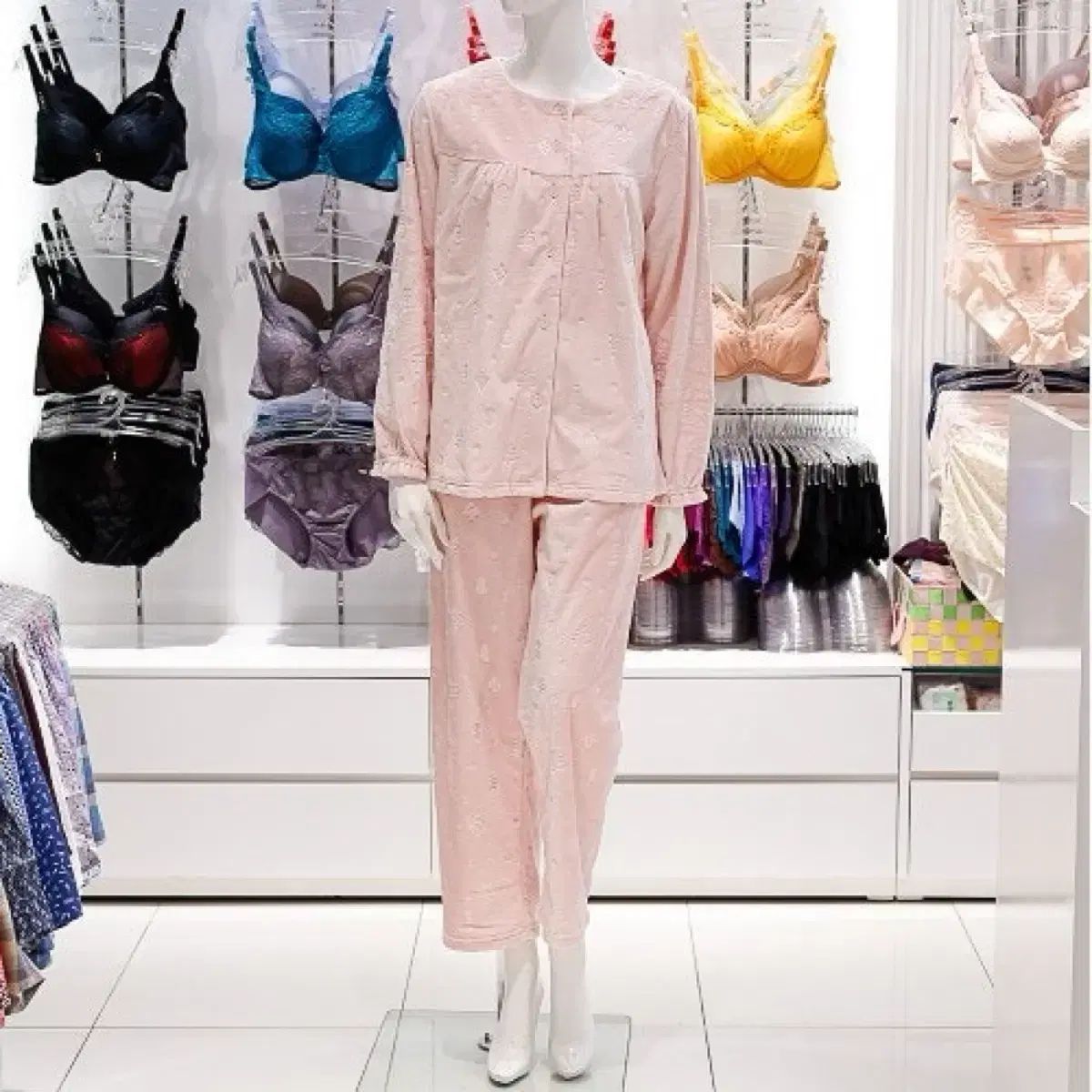  VIVIEN レディース パジャマ マイクロファイバー セット ルームウェア ルームウェア パジャマ