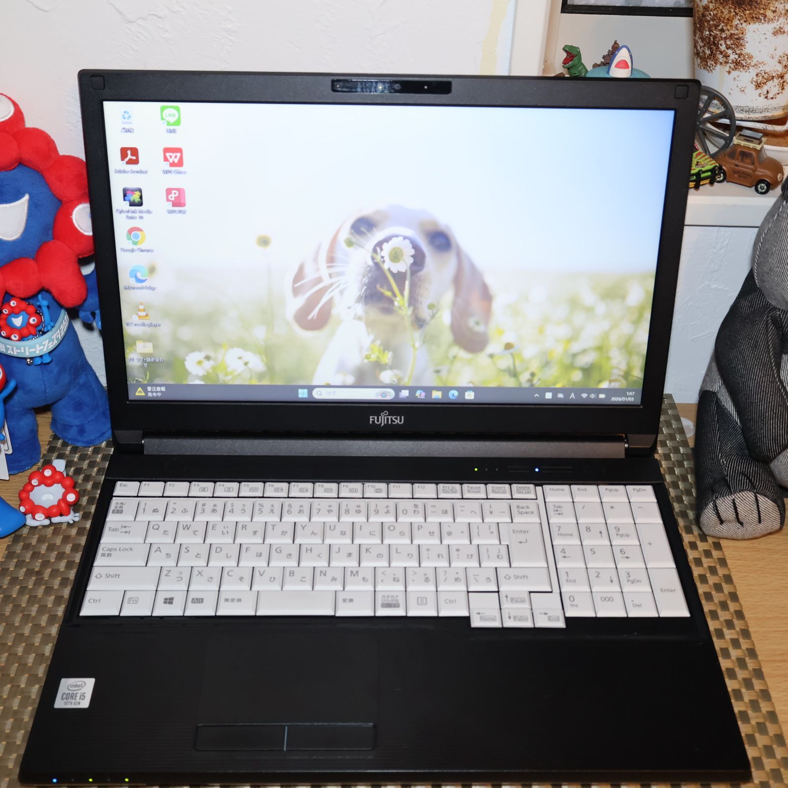 Win11公式対応10世代i5/メ8/新品SSD/DVD/無線/カメラ/HDMI - メルカリ