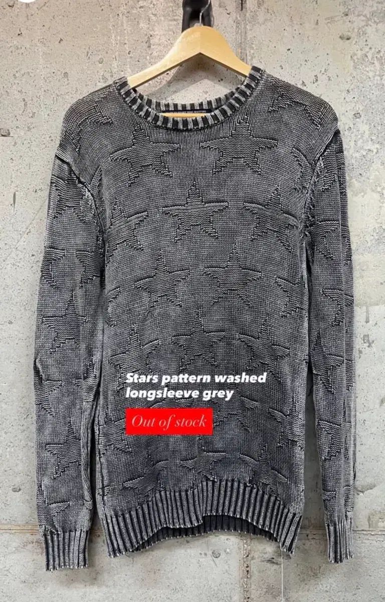 ヴィンテージ スター パータン ウォッシュ ロングスリーブ Tシャツ