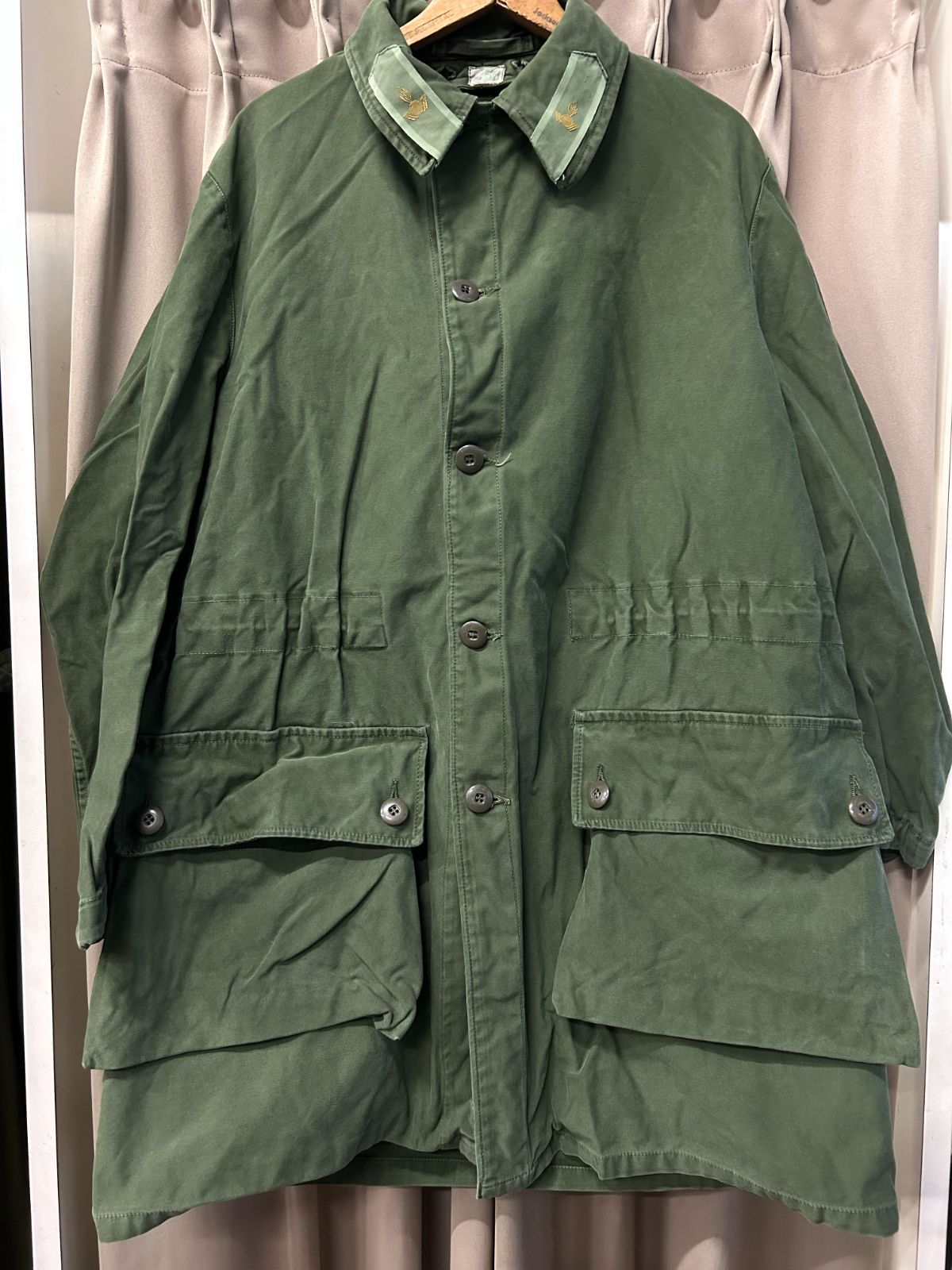 実物 スウェーデン軍 M 59 フィールドコート ボアライナー サイズ50