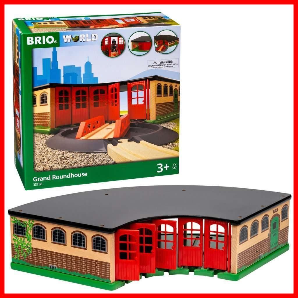 数量 大型車庫 33736 対象年齢 3歳 ブリオ おもちゃ 玩具 木製おもちゃ BRIO 情景パーツ プレゼント