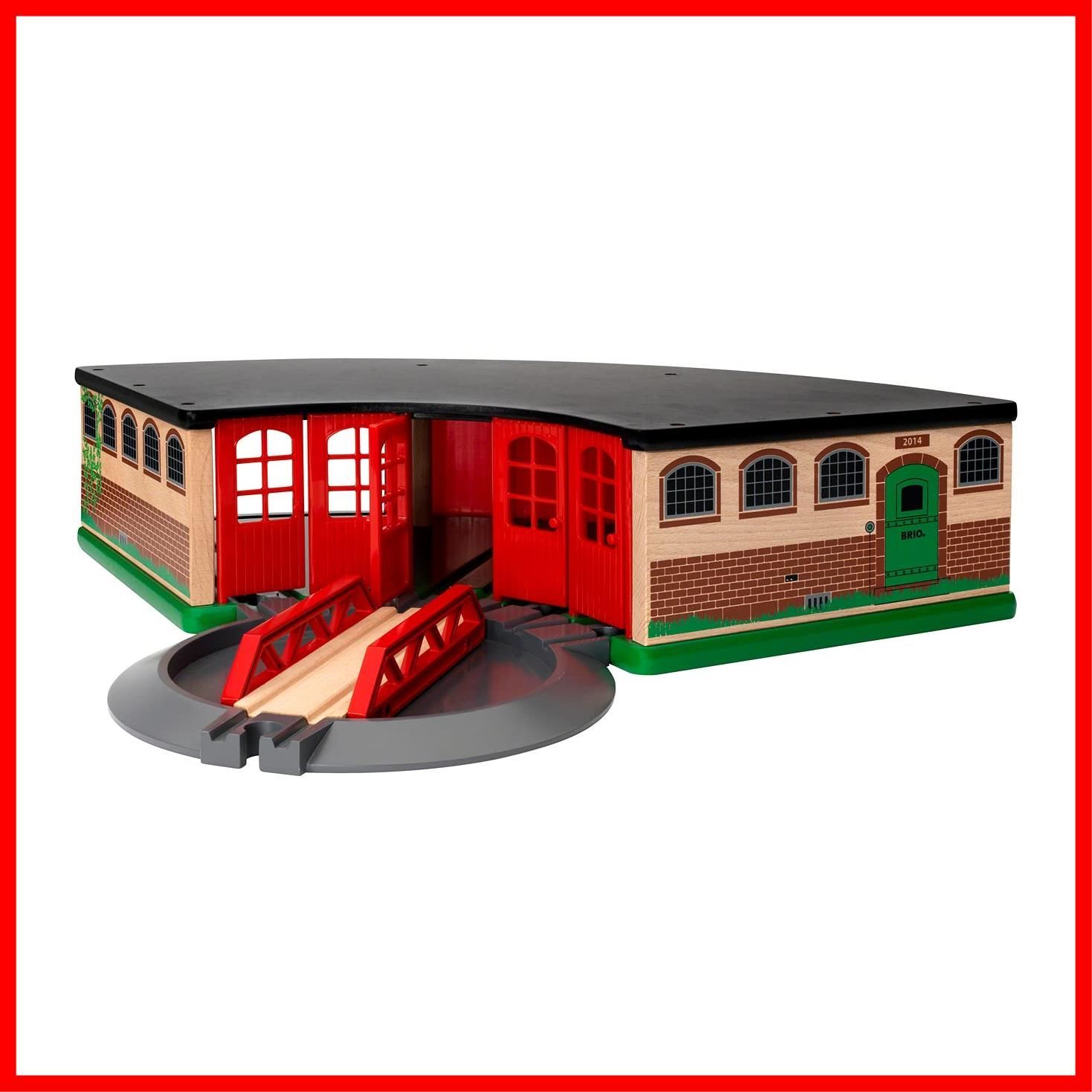 数量 大型車庫 33736 対象年齢 3歳 ブリオ おもちゃ 玩具 木製おもちゃ BRIO 情景パーツ プレゼント