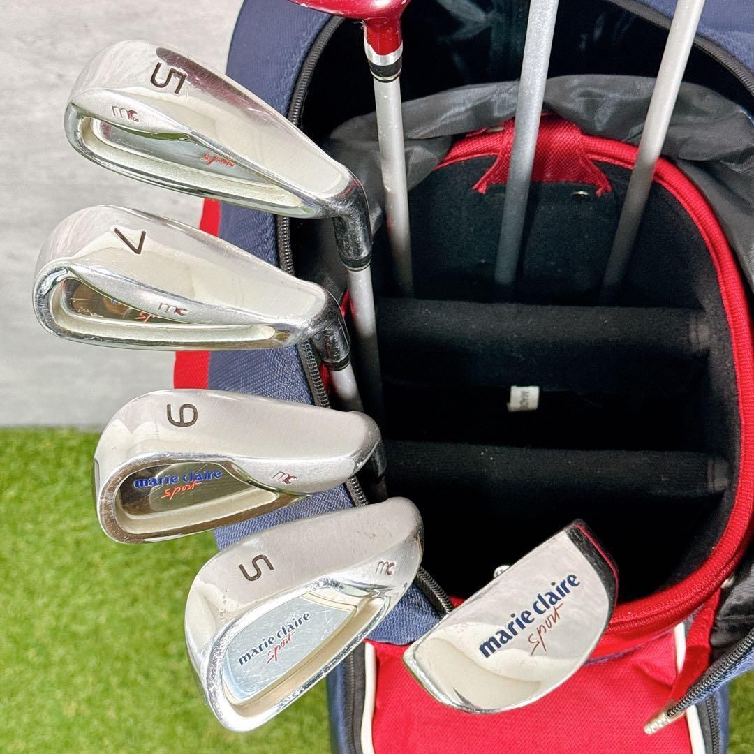 ゴルフクラブセット レディース marie claire sport マリクレール