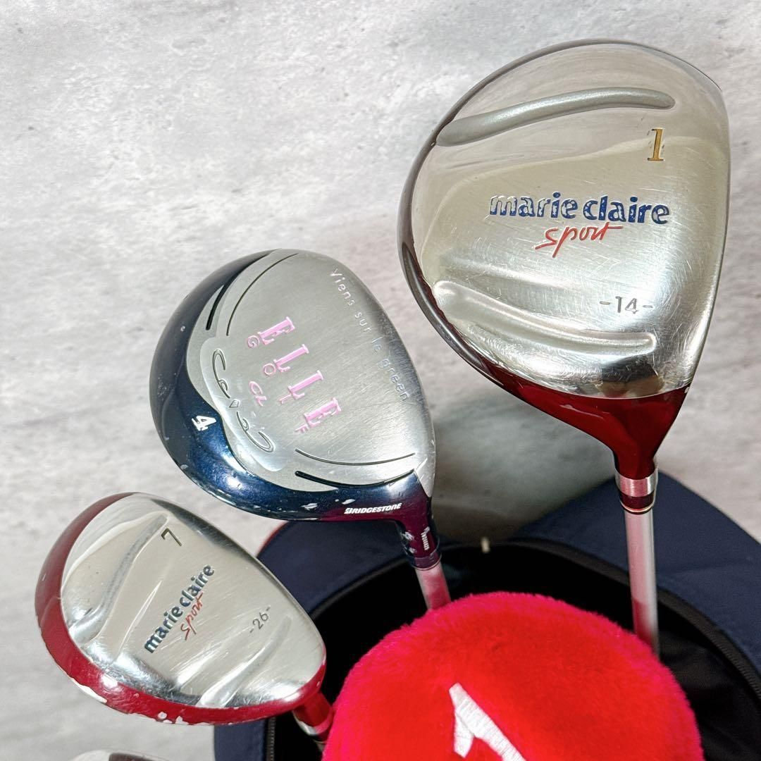 ゴルフクラブセット レディース marie claire sport マリクレール