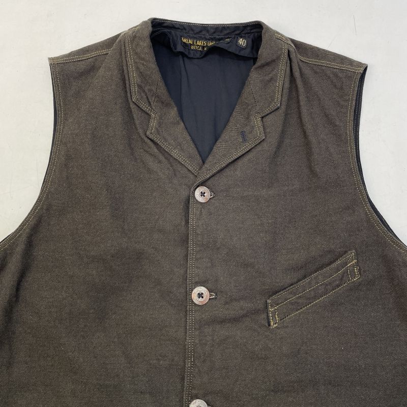 01w-5993 FREE WHEELERS フリーホイーラーズ JACKSON VEST ジャクソン