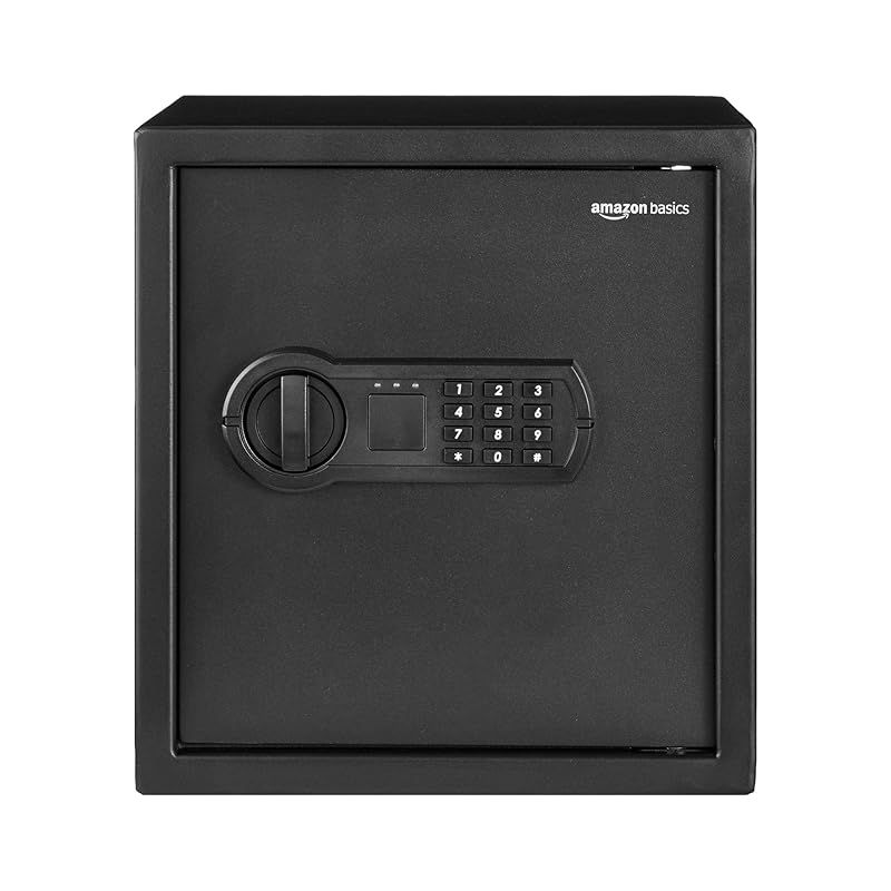 ベーシック 金庫 家庭用 業務用 電子式 テンキー式 34L (幅33 x 奥行33