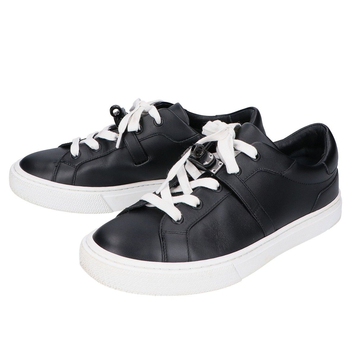 HERMES エルメス 【美品】デイ スニーカー 38 - メルカリ