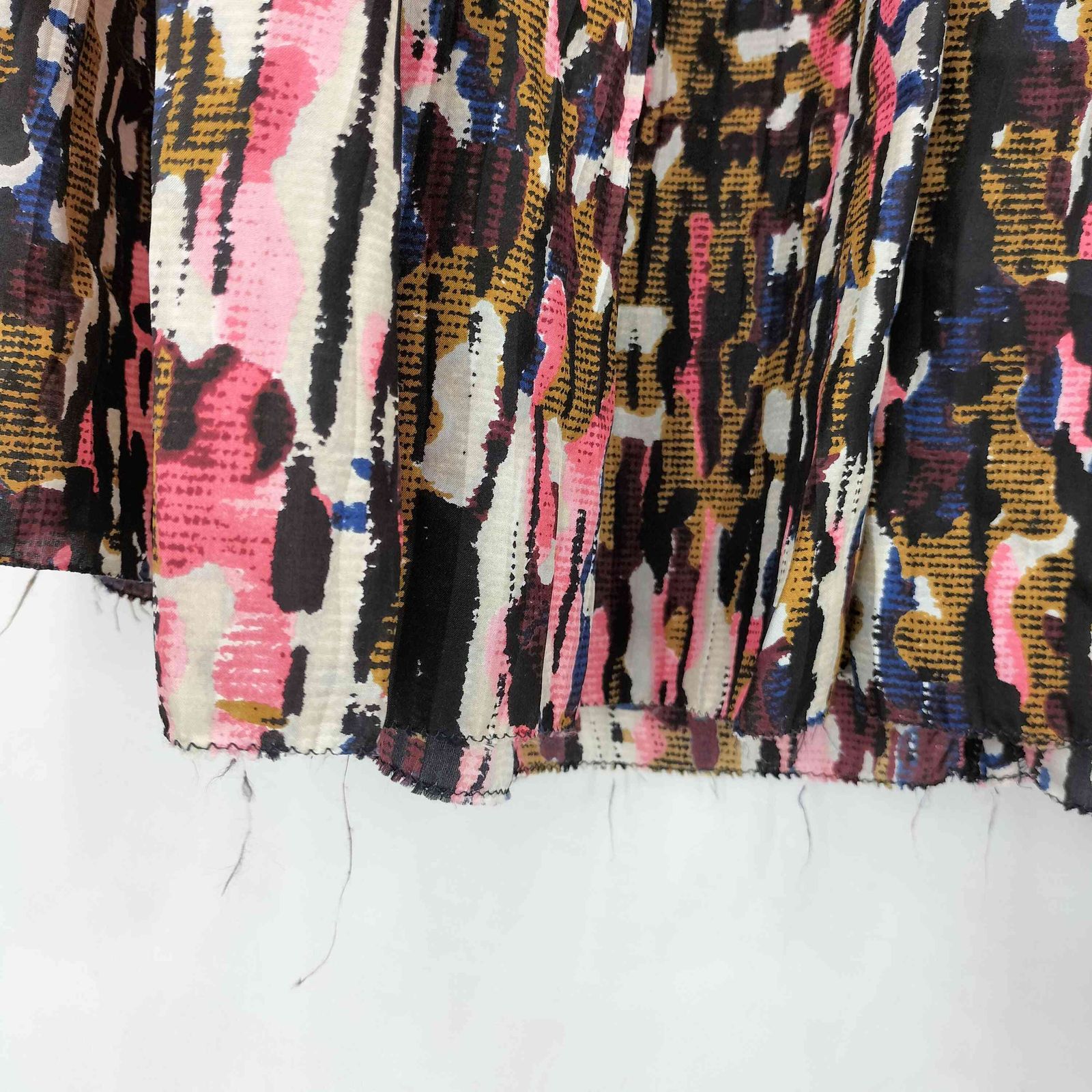 マルニ MARNI 17SS イタリア製 総柄 ベルト付き シルク スカート