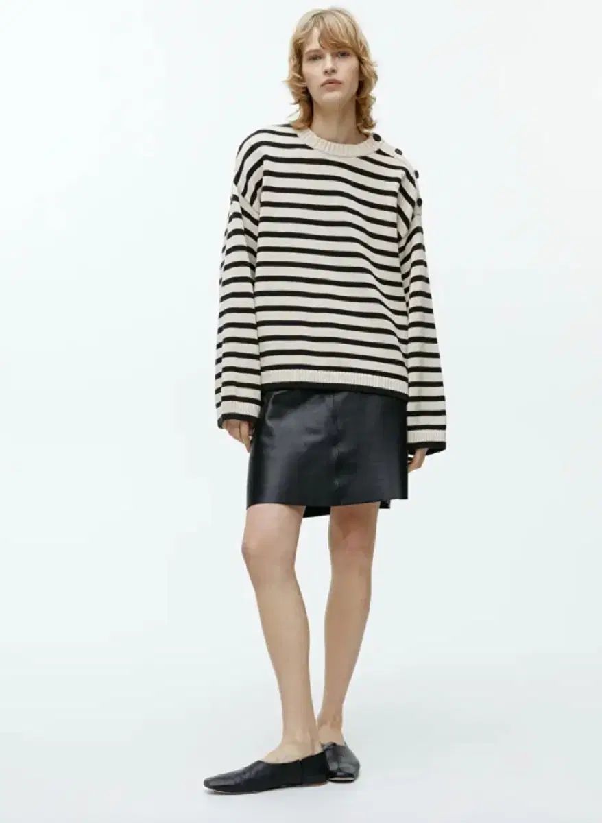 ARKET オーバーサイズ コットン セーター