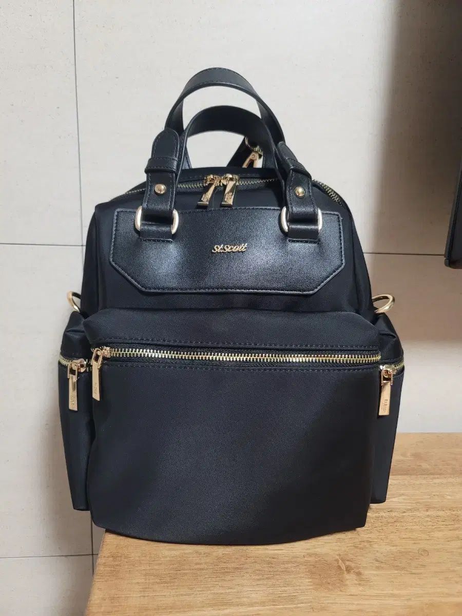 ST SCOT セントスコット ブラック 2 WAY バックパック