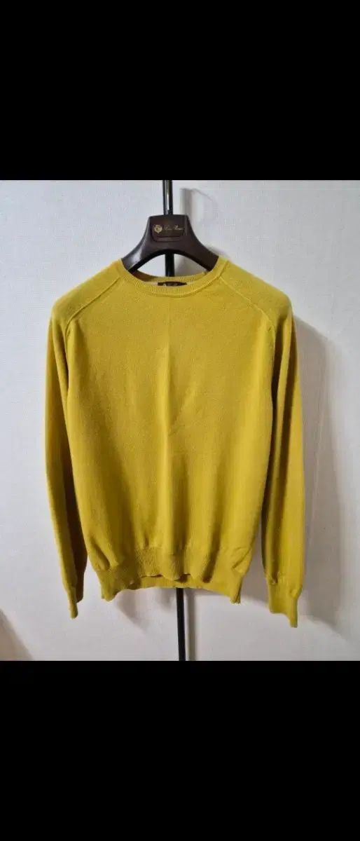 ロロ ピアーナ イェロー カシミアニット 52