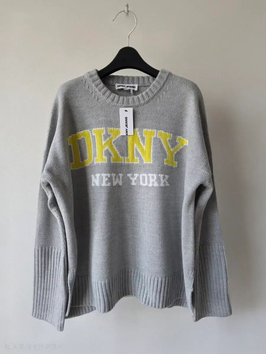 DKNY ロゴ ルーズフィット ニット 55 66 タグ付き
