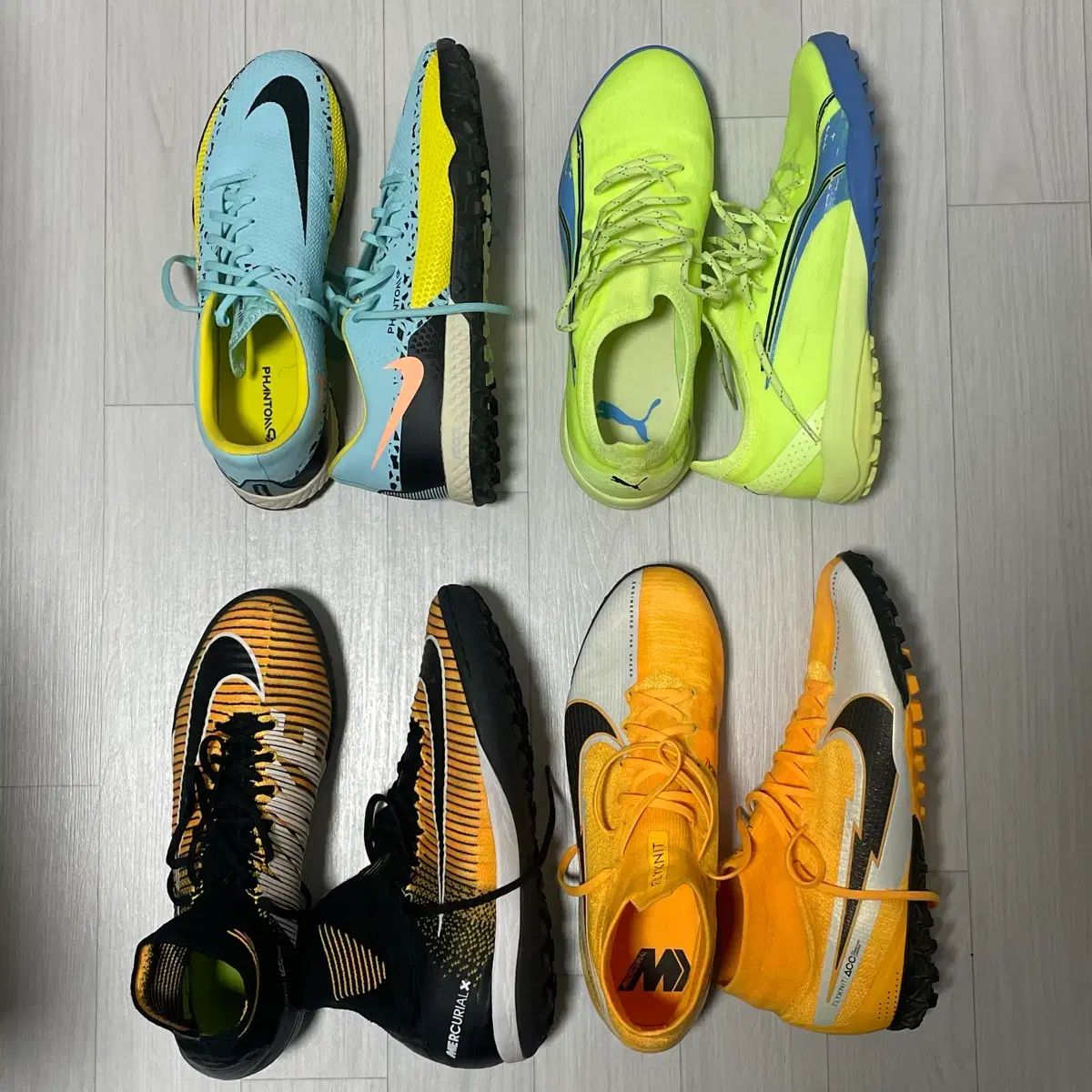 ナイキ プーマ 選手用 サッカーシューズ