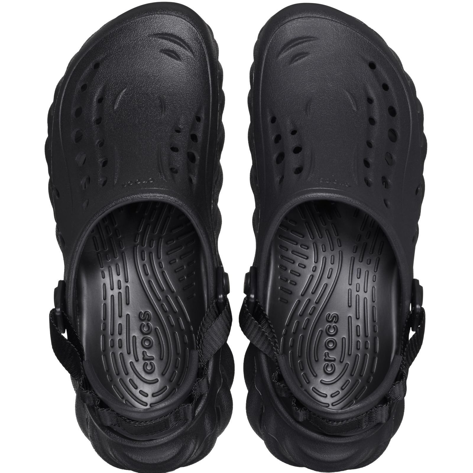  Crocs エコー クロッグ ブラック 27 0 cm その他 靴