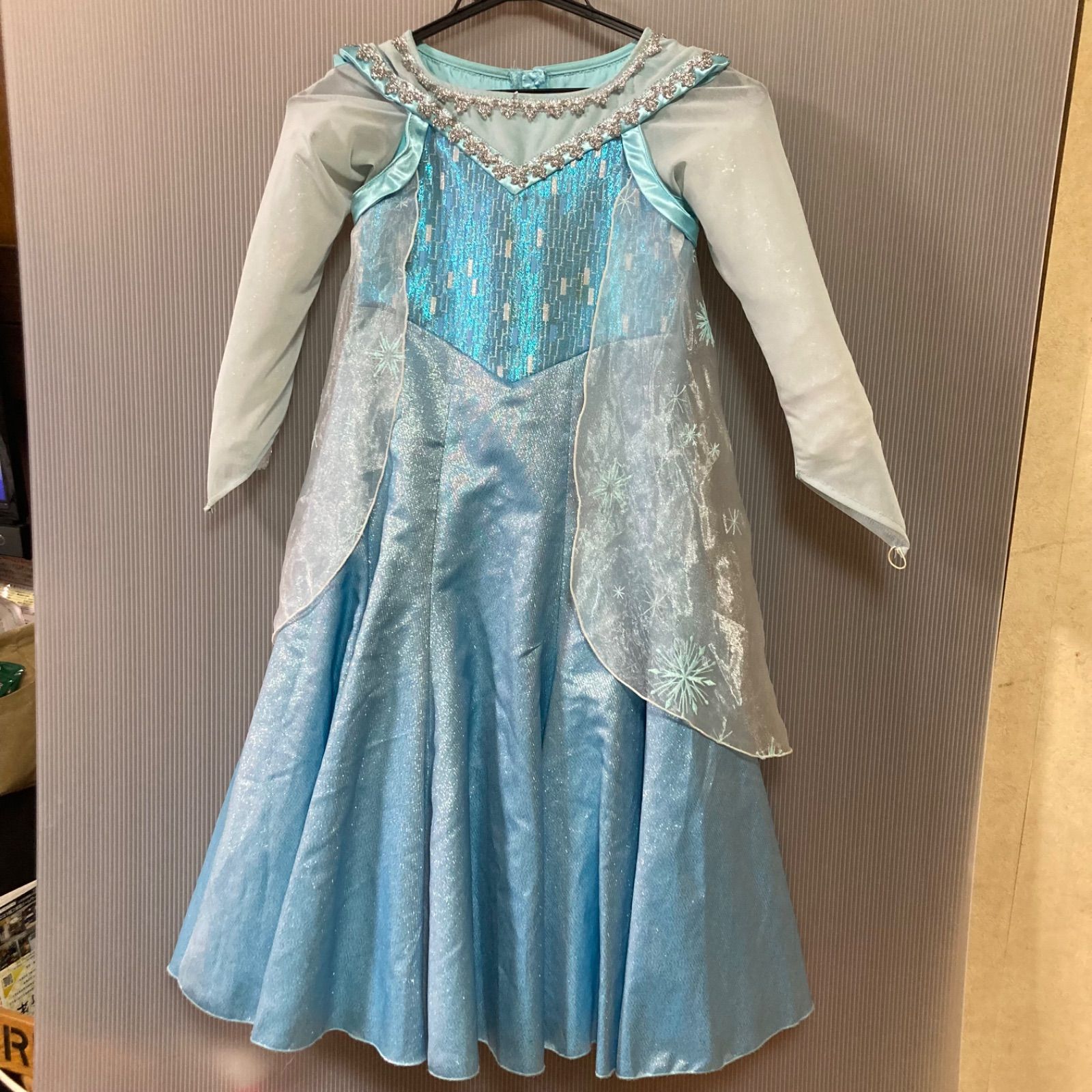 1度のみ着用 ビビディバビディブティック エルサ ドレス 120サイズ