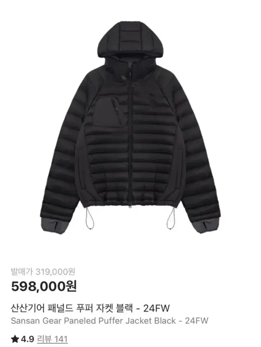 24 FW SAN GEAR パネル プーファー ジャケット 3