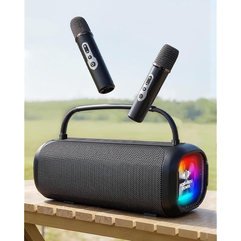 【送料相談可】ポータブルカラオケ　オーディオ　コンポ　スピーカー　イコライザー 送料相談可】ポータブルカラオケ オーディオ コンポ スピーカー