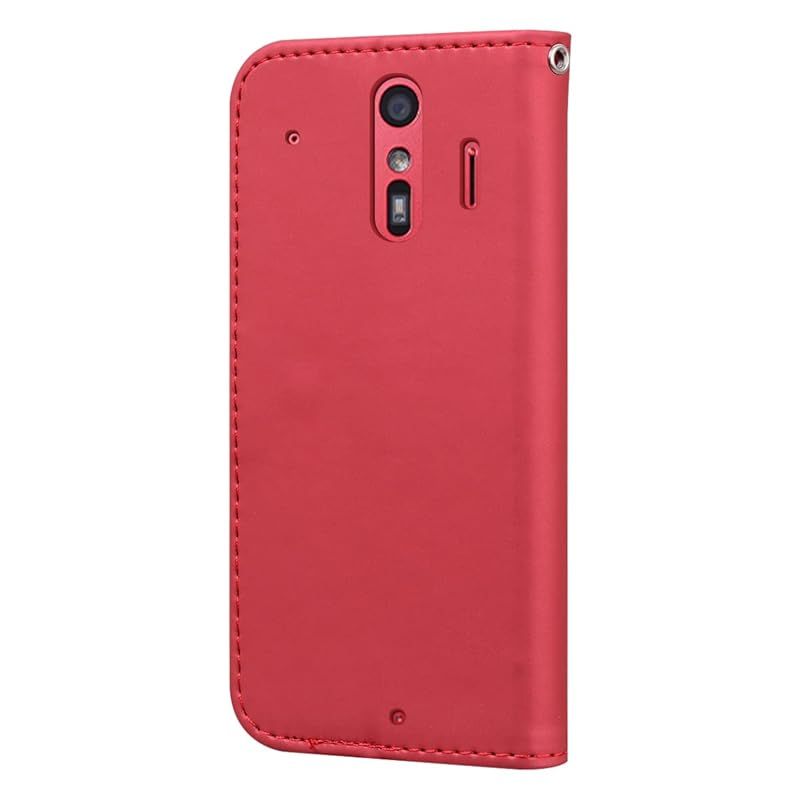 富士通 らくらくスマートフォン F-42A/F01L 手帳型ケース 可愛い動物柄