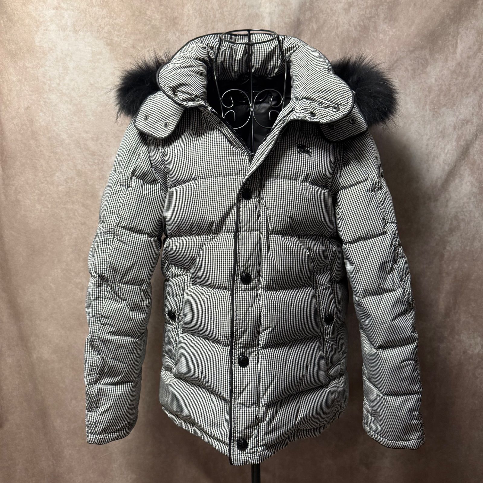 BURBERRY BLACK LABEL ダウンジャケット L フード着脱可