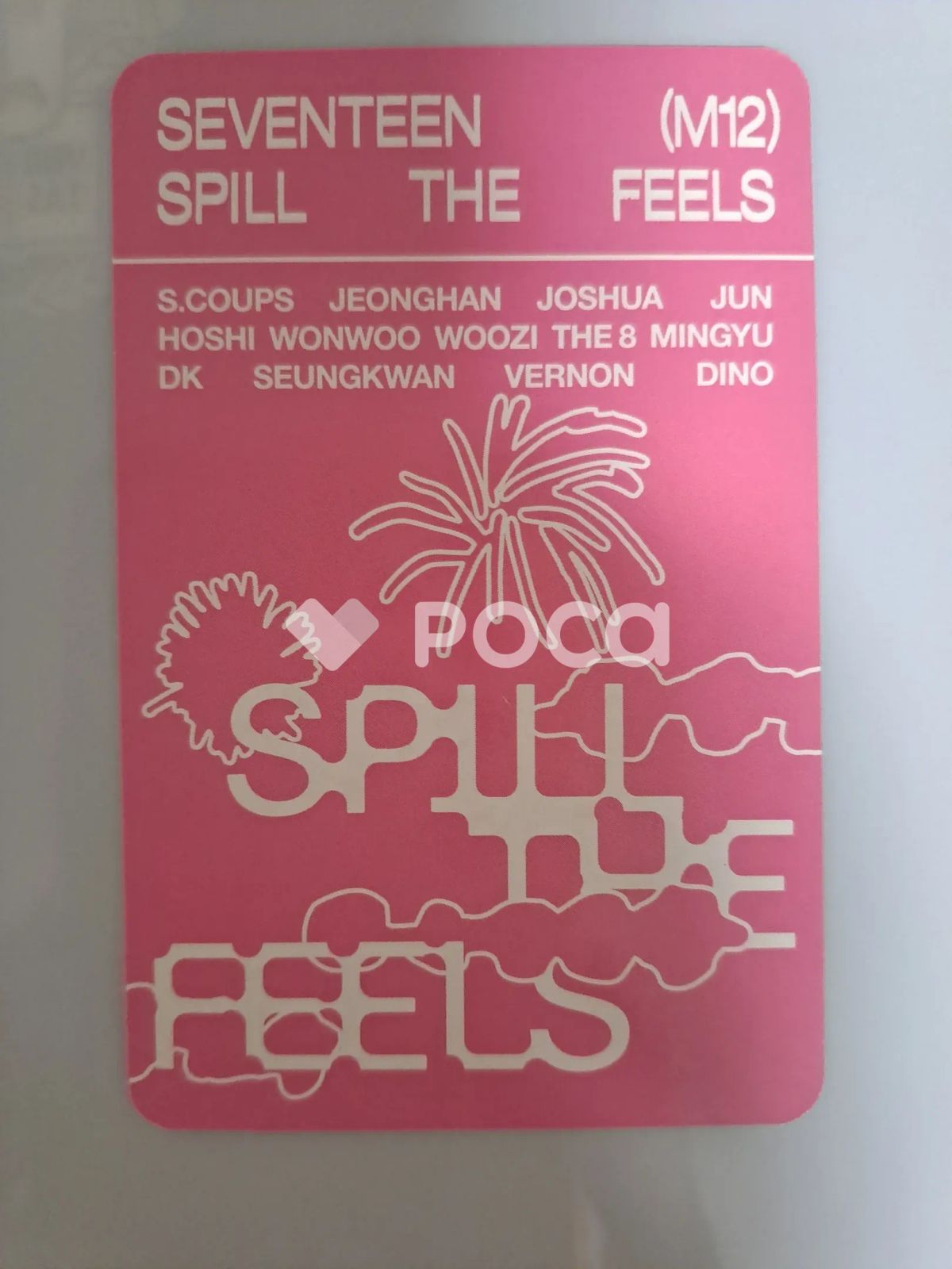 SEVENTEEN セブチ SPILL THE FEELS ジョンハン 会場限定 セブチ SPILL THE FEELS 会場限定トレカ 東京 ジョンハン - メルカリ