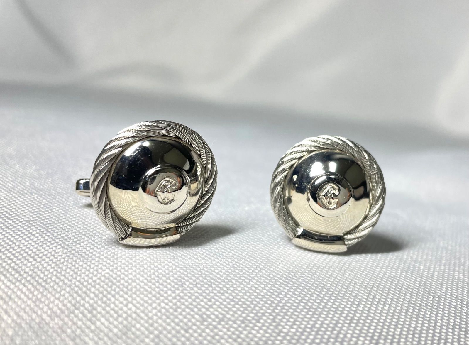 美品 PHILIPPE CHARRIOL フィリップシャリオール Cロゴ ワイヤー