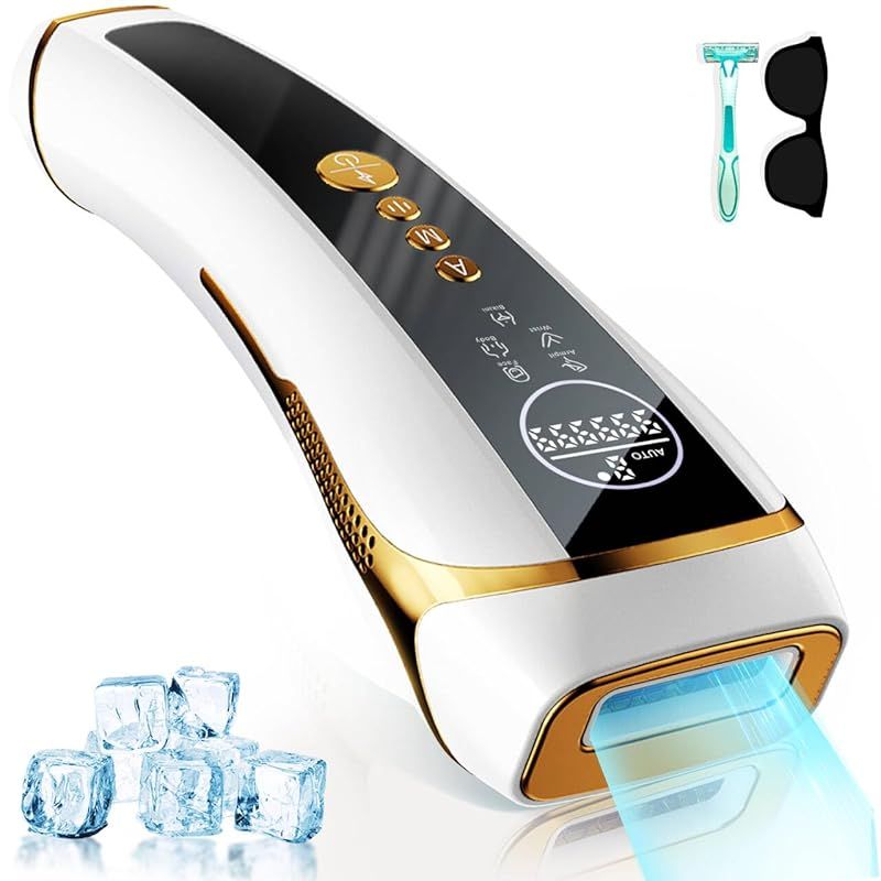 脱毛器 VIO対応 サロン級HIPL光脱毛器 冷感脱毛 99万回照射 9段階調節 メンズ 髭 レディース 全身適用 21 J高出力 サファイア冷却 だつもうき 無痛 光脱毛器 ムダ毛ケア 自動-手動照射モード 静音 セルフ脱毛 家庭用脱毛器 光美容器 0