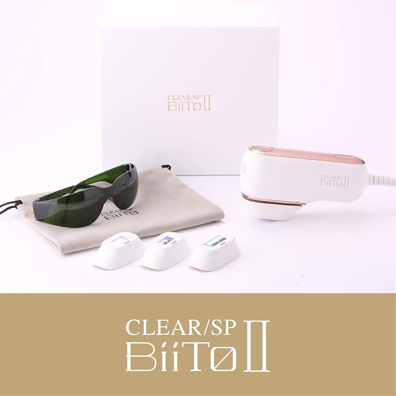 CLEAR/SP Biito II 脱毛器 サングラス付き BiiTo2（ビートツー）|【公式】ANNE Official Website