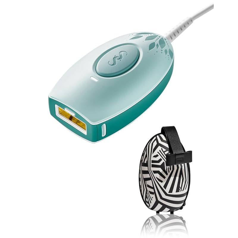 スムーズスキン bare pop 脱毛器 収納ケース付きセット レディース メンズ 家庭用脱毛器 光美容器 コンパクト ムダ毛処理 パワフル 100万回照射 ベアポップ 連射 最速0 5秒の高速照射 冷却不要 IPL光脱毛器 イギリス 英国発の脱毛器 1