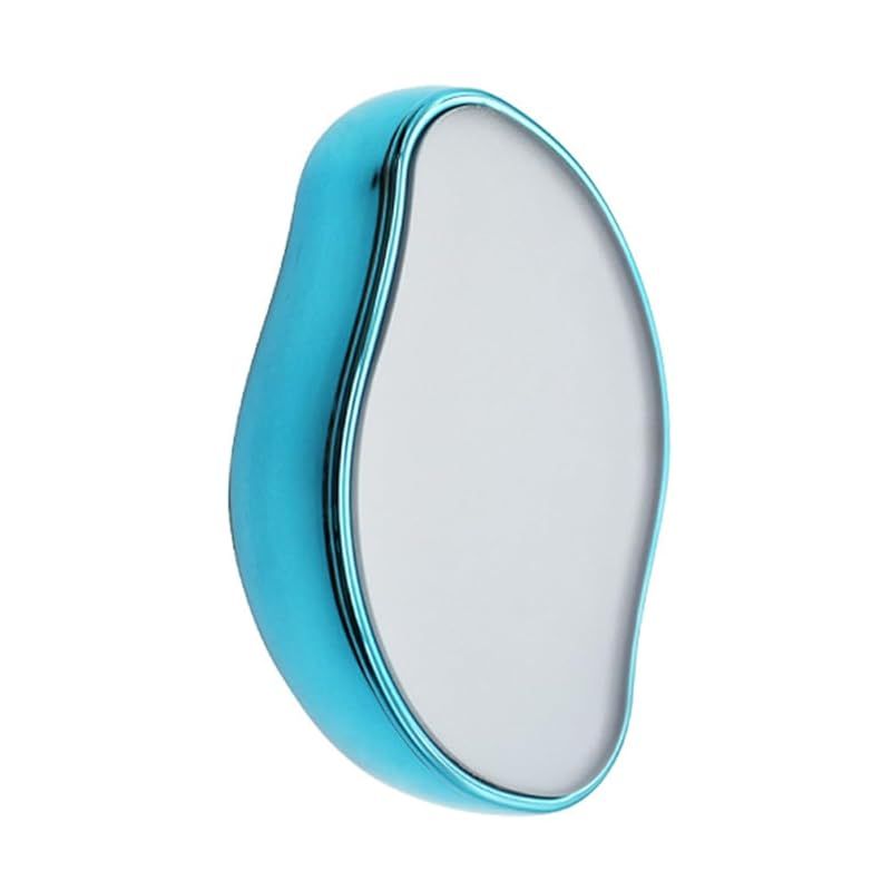 即納：脱毛器 クリスタルヘアイレイザー 擦るだけ無痛 毛髪成長速度