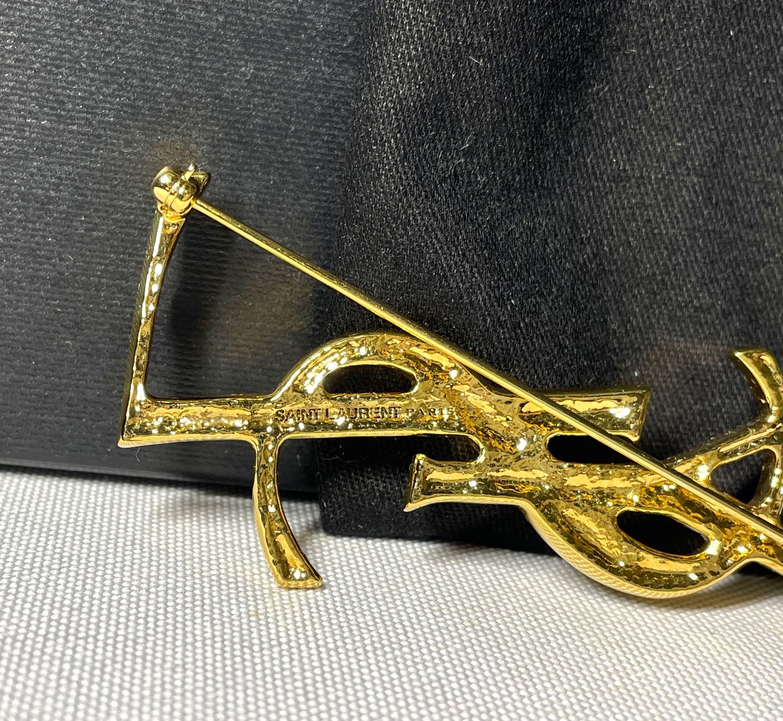 美品 Saint Laurent Paris サンローラン パリ YSL オピウム クロコ