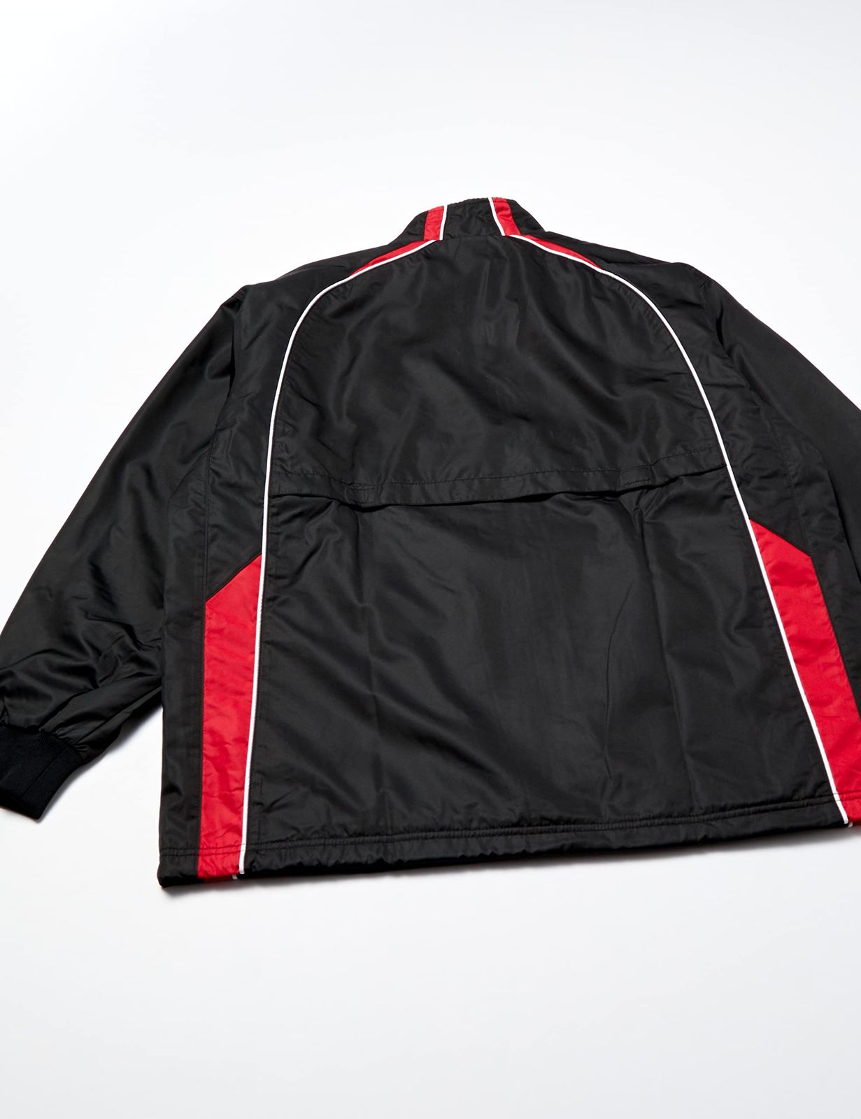 コンバース バスケットボール ジャージ ウォームアップジャケット ブラック レッド M